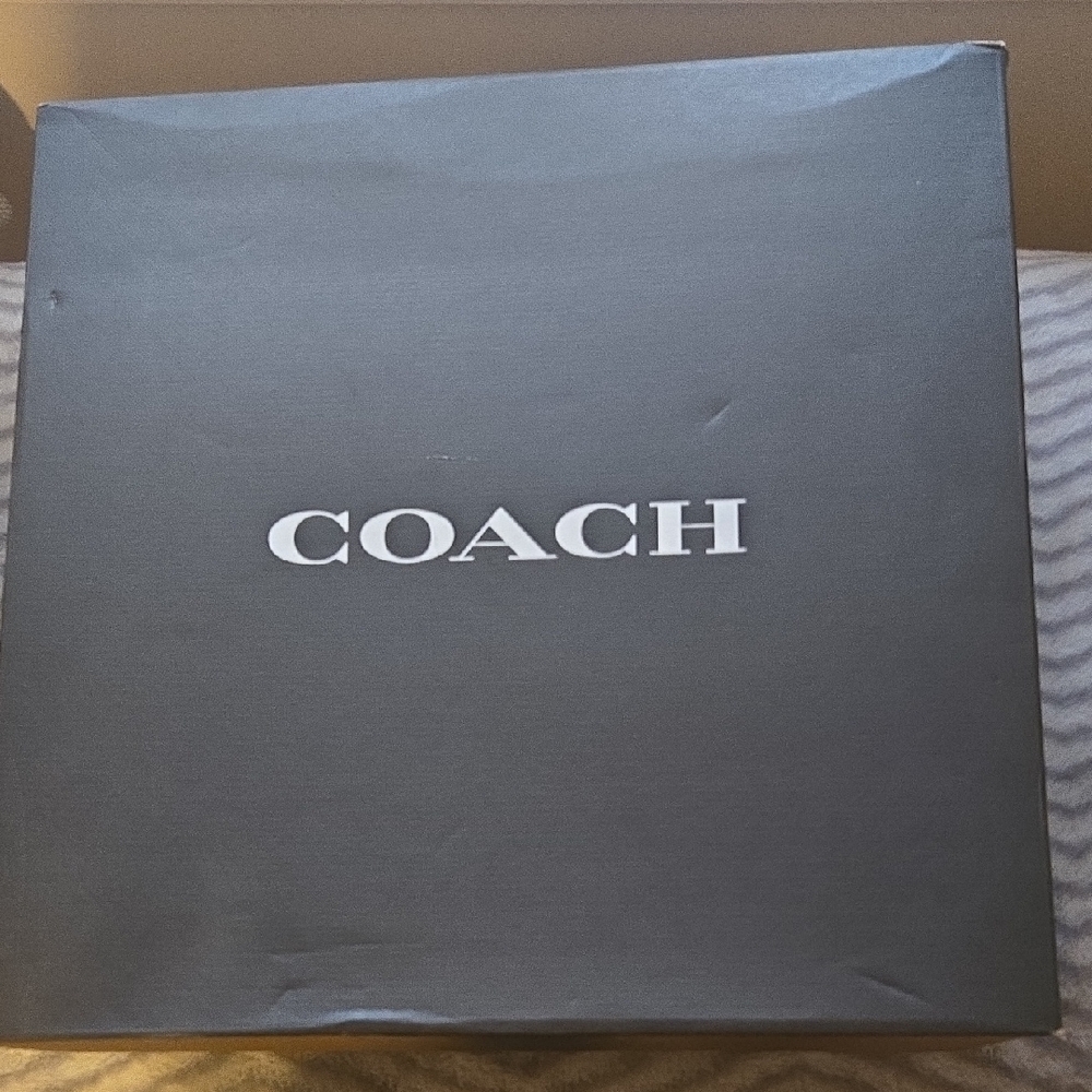 Coach Black and Gray Shearling-Lined Boots With Box SIZE 10 - Picture 12 of 12